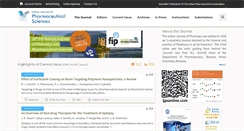 Desktop Screenshot of ijpsonline.com